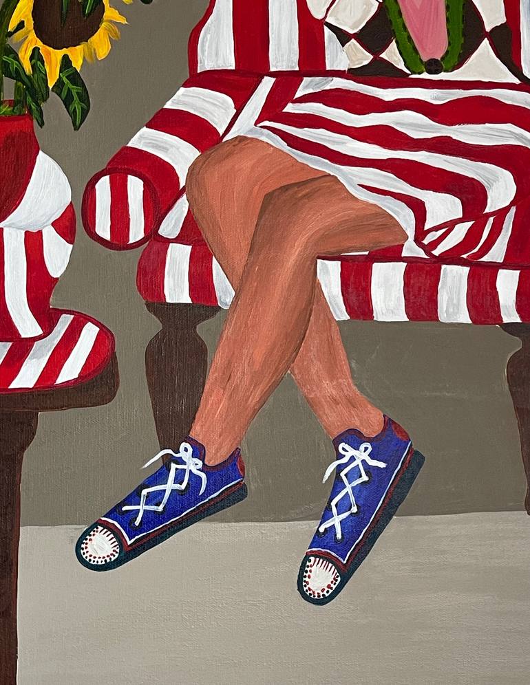 Original Contemporary Women Painting by Sophia Oshodin