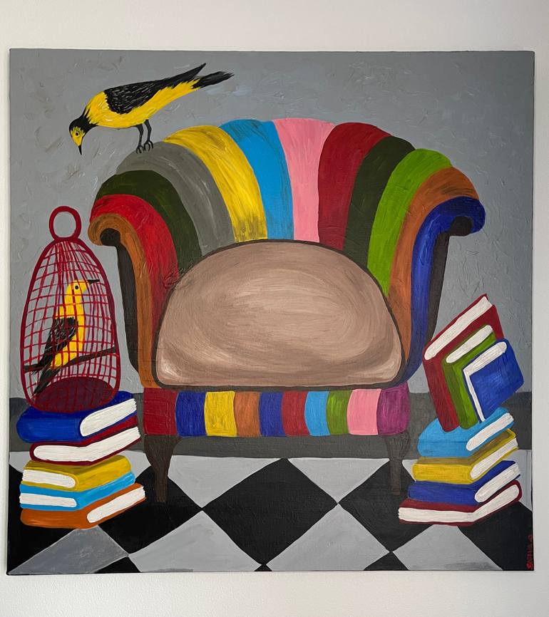 Original Contemporary Still Life Painting by Sophia Oshodin