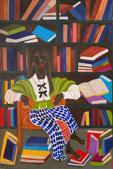 Original Portraiture Women Painting by Sophia Oshodin