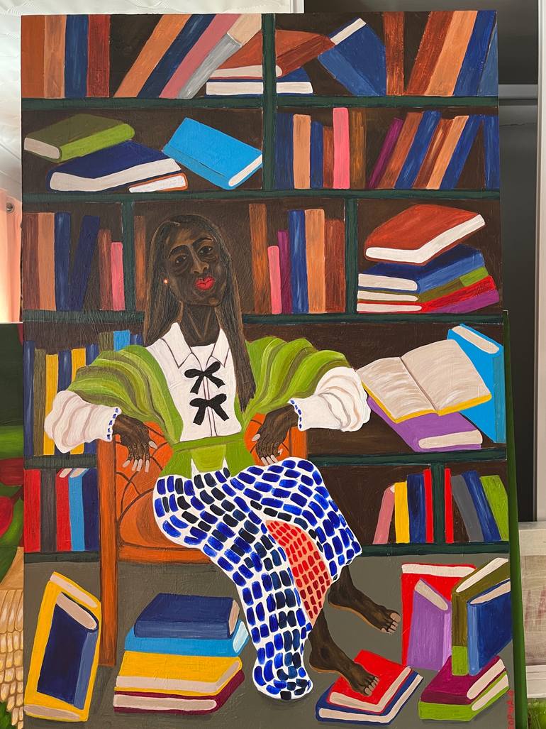 Original Portraiture Women Painting by Sophia Oshodin