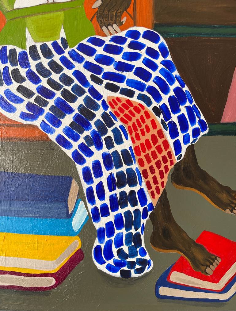 Original Portraiture Women Painting by Sophia Oshodin