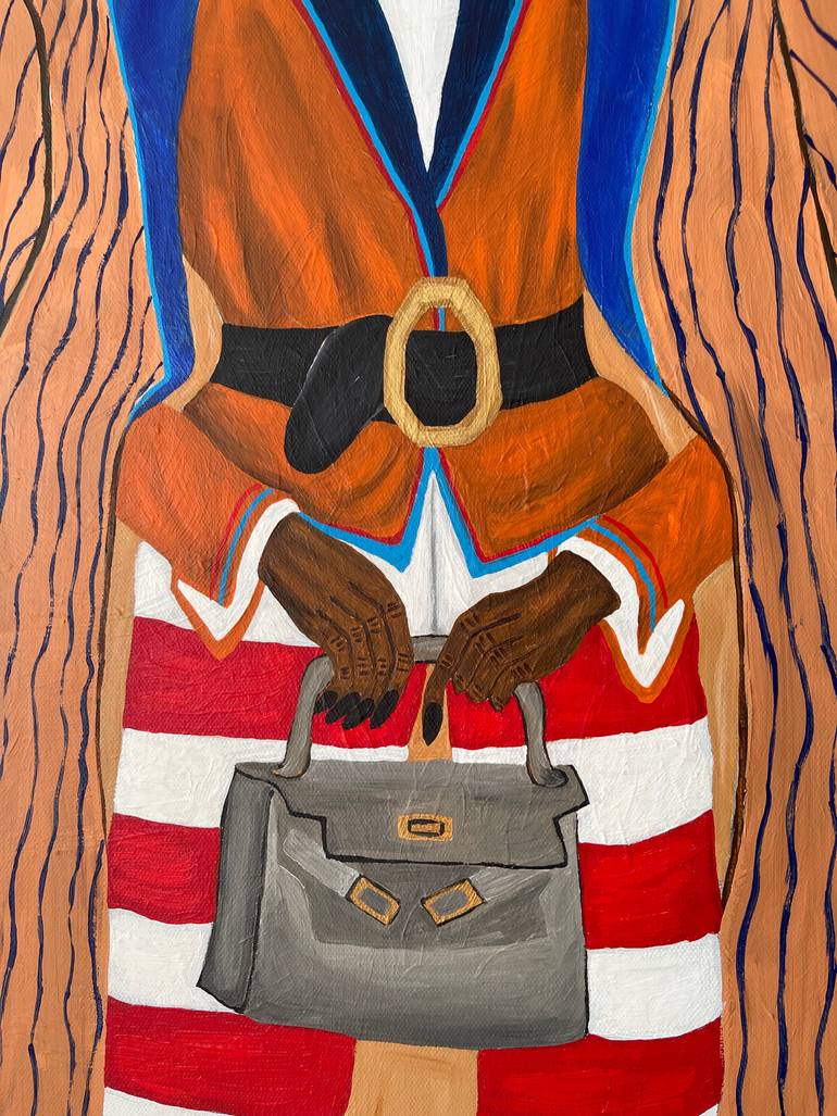 Original Abstract Expressionism Women Painting by Sophia Oshodin