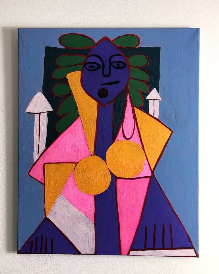 Original Women Painting by Sophia Oshodin