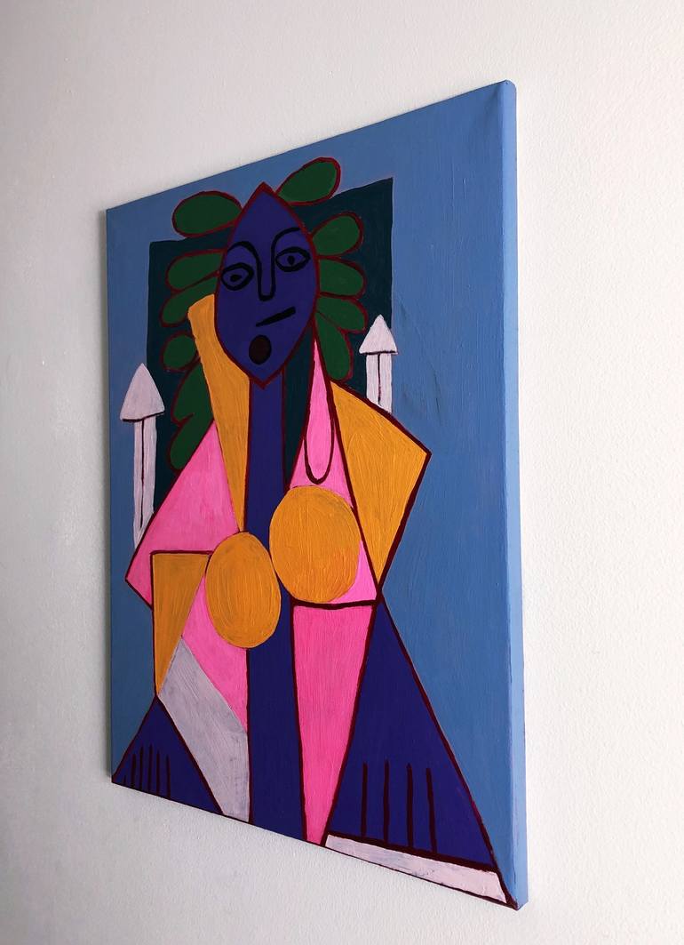 Original Women Painting by Sophia Oshodin