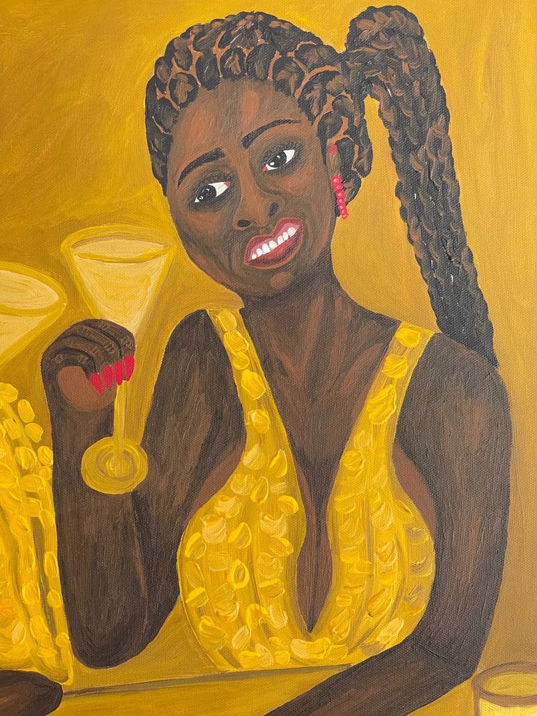 Original Contemporary Women Painting by Sophia Oshodin