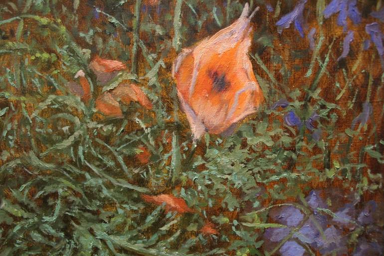 Original Other Floral Painting by Drazen Romic