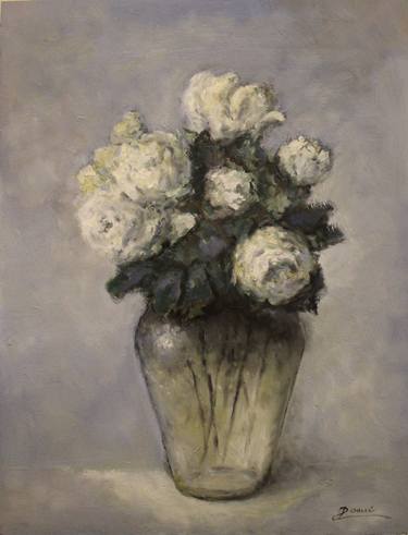 Original Impressionism Floral Paintings by Drazen Romic