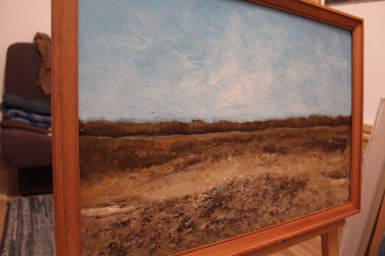 Original Impressionism Landscape Painting by Drazen Romic