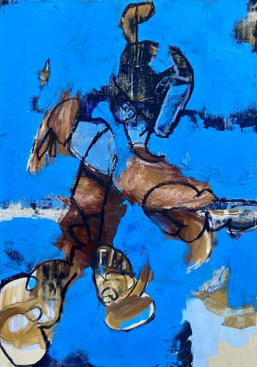 Original Figurative Abstract Paintings by Brendon Hull