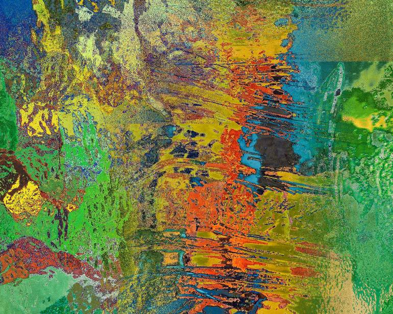 Original Abstract Painting by Tom Brümmendorf