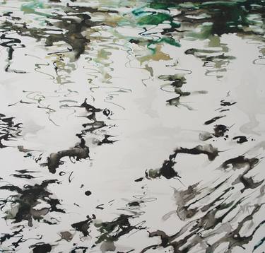 Print of Abstract Water Paintings by andi theokle