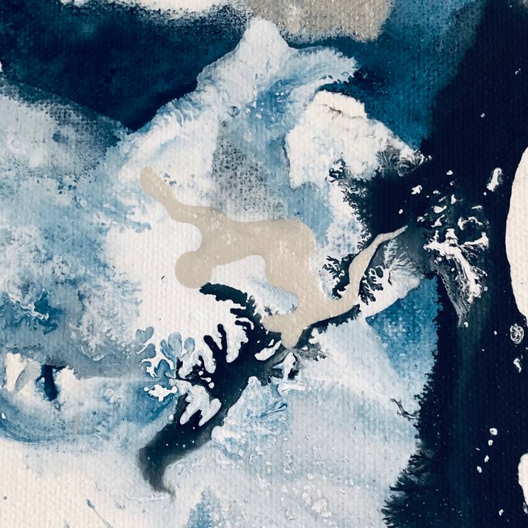 Original Conceptual Abstract Painting by Andi Theokle