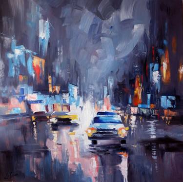 Original Realism Cities Paintings by Alexandra Yaremenko