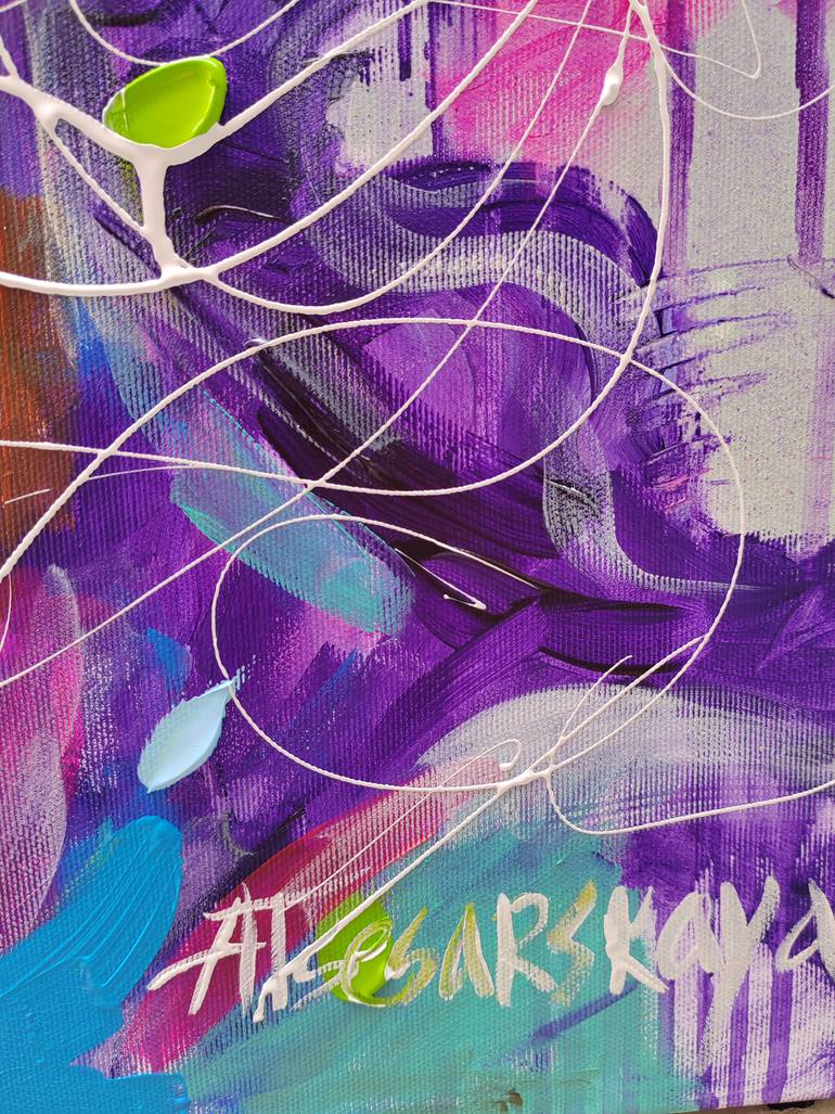 Original Contemporary Religion Painting by Aliaksandra Tsesarskaya