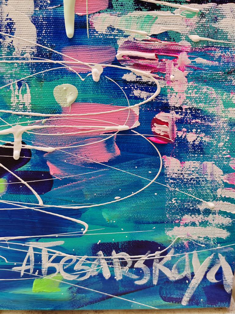 Original Contemporary Boat Painting by Aliaksandra Tsesarskaya