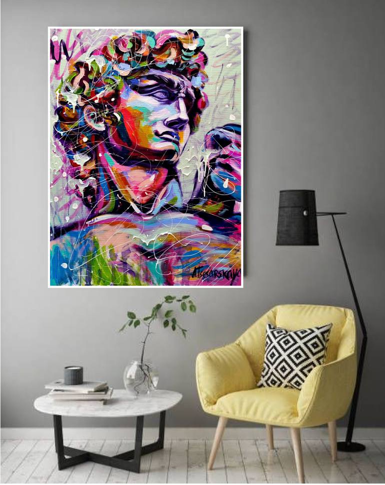 Original Contemporary Other Painting by Aliaksandra Tsesarskaya