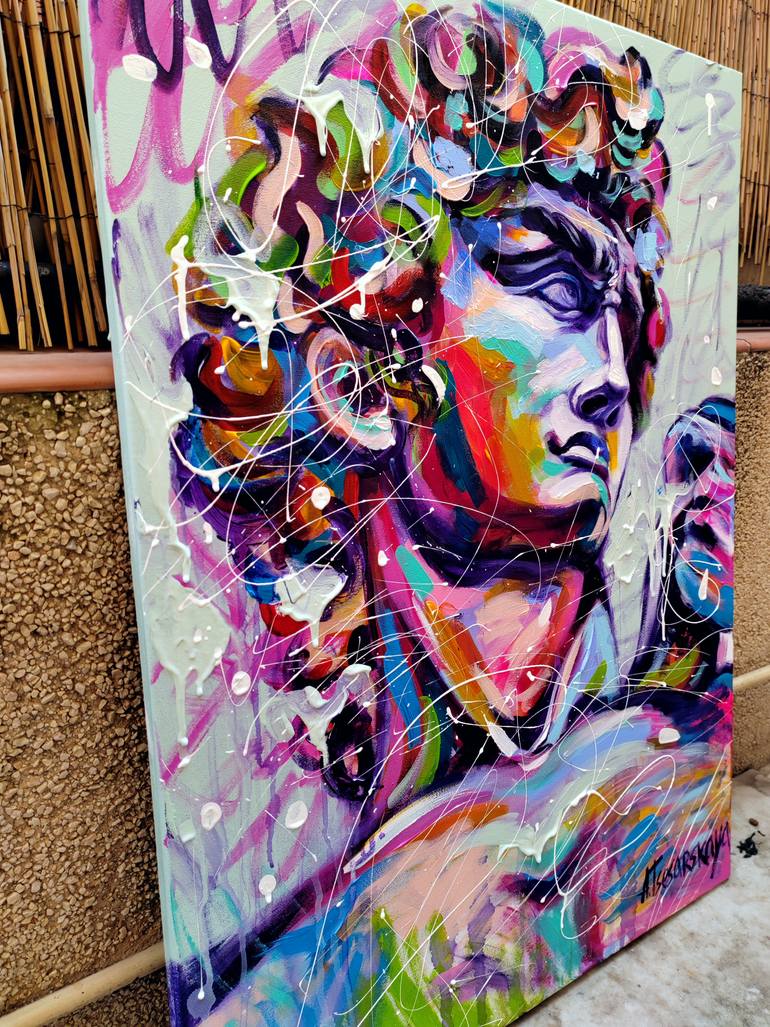 Original Contemporary Other Painting by Aliaksandra Tsesarskaya