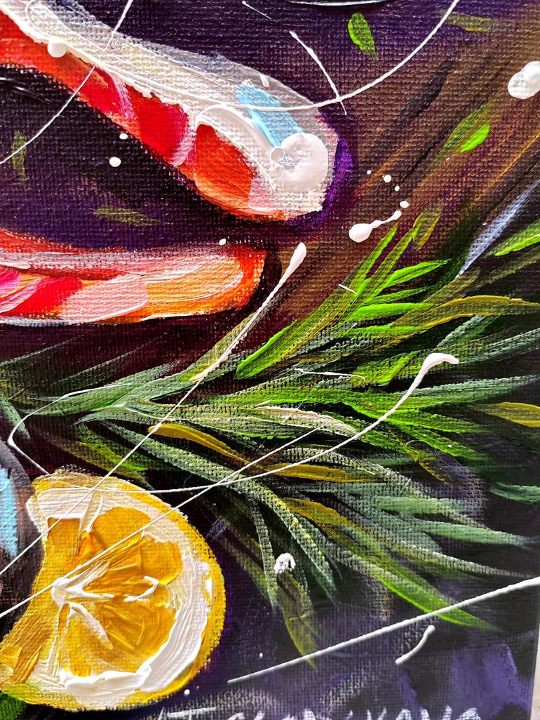 Original Contemporary Still Life Painting by Aliaksandra Tsesarskaya