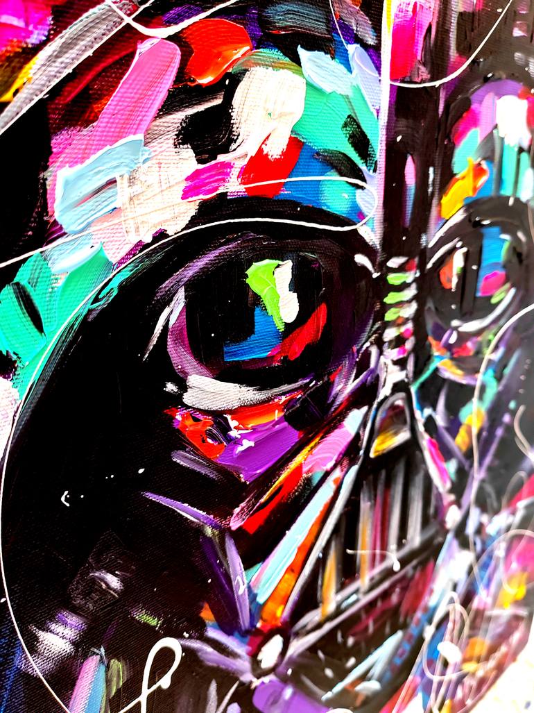 Original Contemporary Cinema Painting by Aliaksandra Tsesarskaya