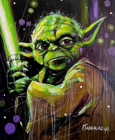 Star wars, master Yoda -colorful Yoda thumb