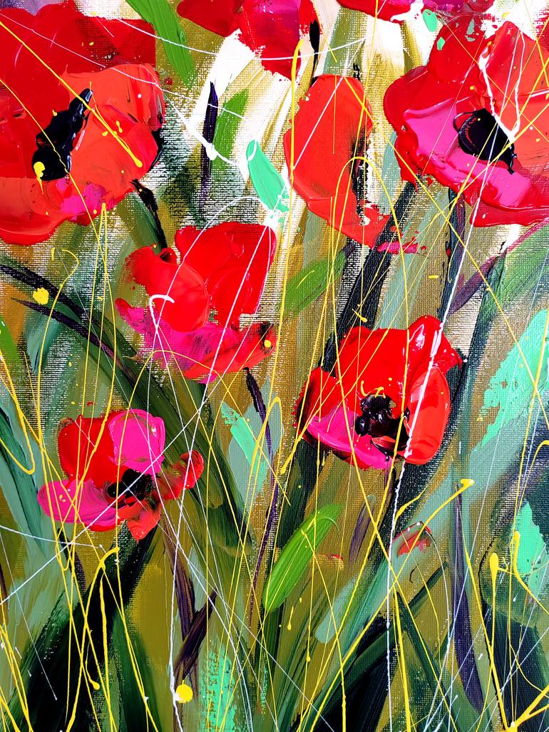 Original Contemporary Women Painting by Aliaksandra Tsesarskaya