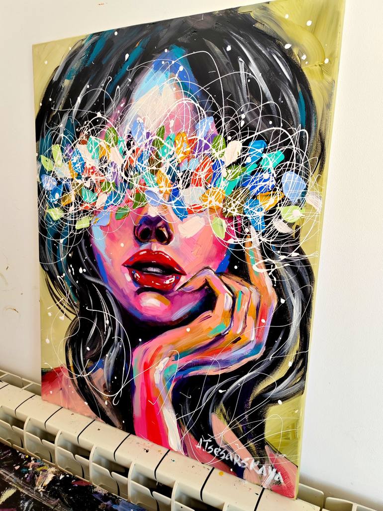 Escape 1 50x38 Abstract One-of-a-Kind Original Art Oil