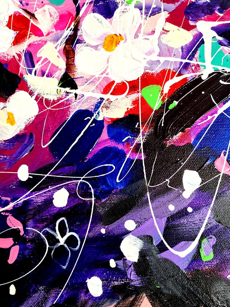 Original Contemporary Women Painting by Aliaksandra Tsesarskaya
