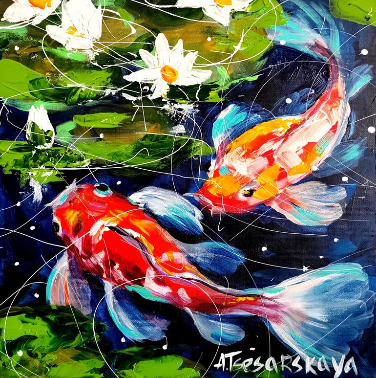 Print of Contemporary Animal Paintings by Aliaksandra Tsesarskaya