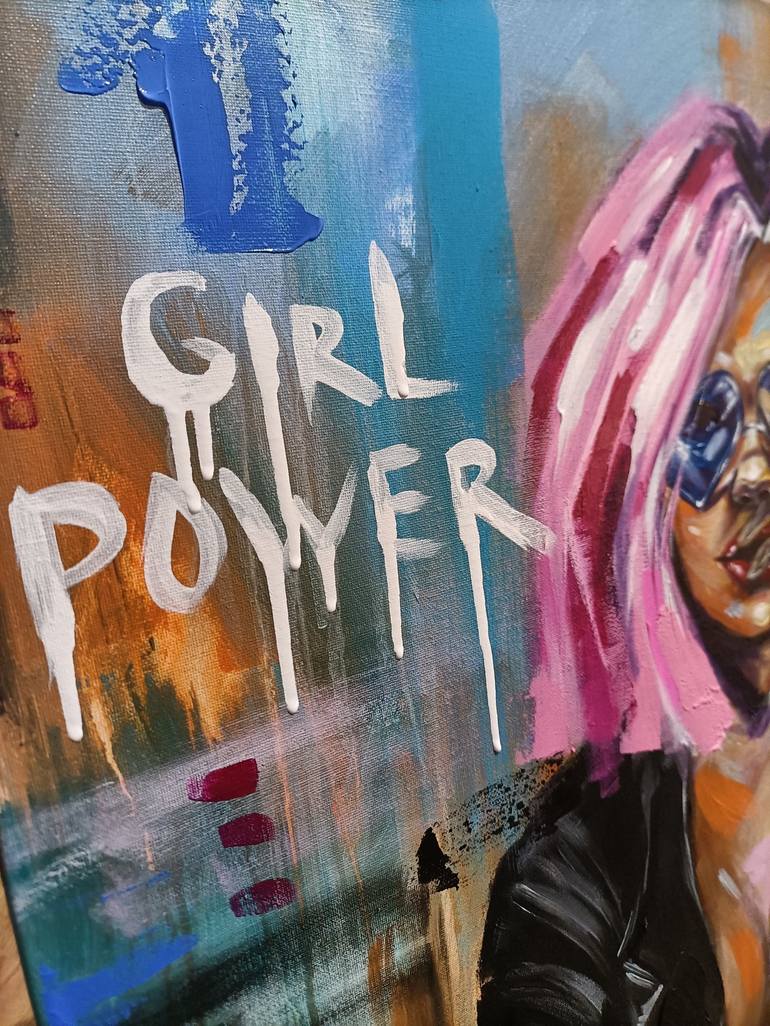 Original Figurative Women Painting by Aliaksandra Tsesarskaya