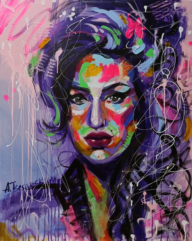 Amy Winehouse Pop Art - Print Room Ltd