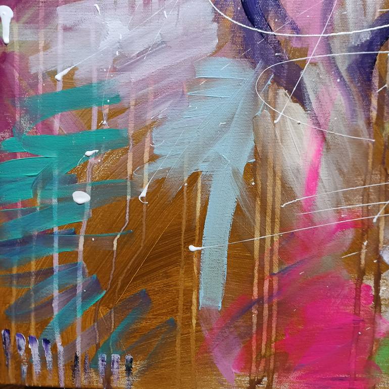 Original Figurative People Painting by Aliaksandra Tsesarskaya