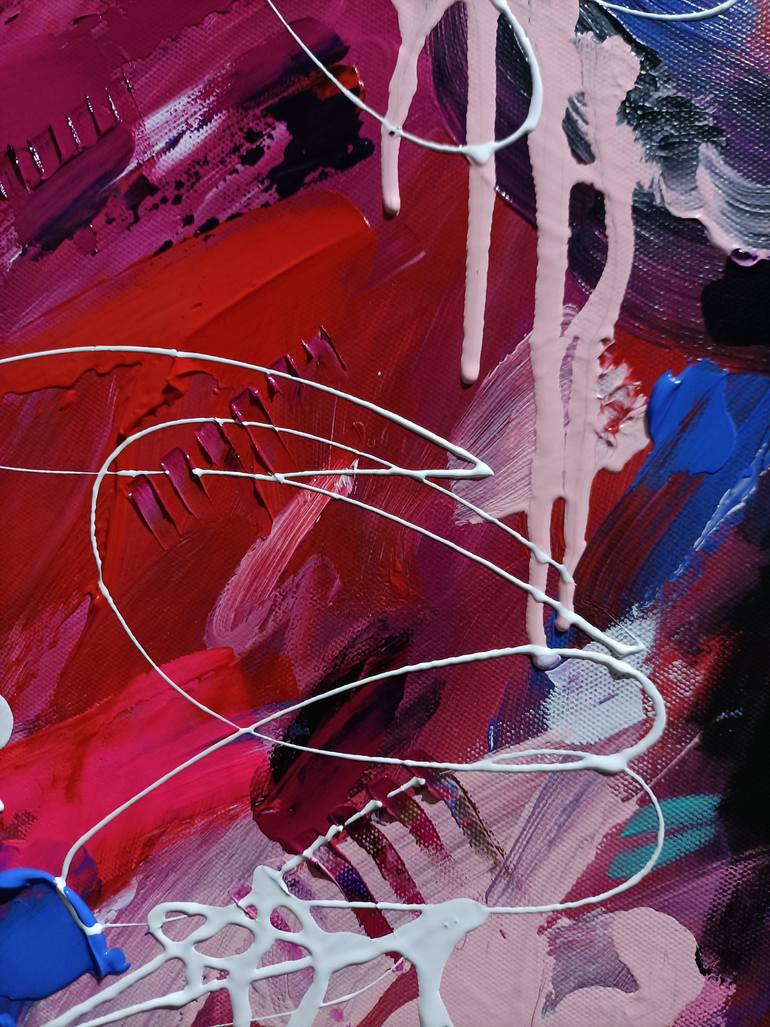 Original Contemporary Animal Painting by Aliaksandra Tsesarskaya