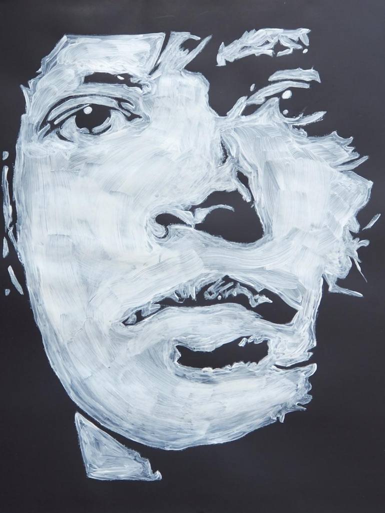 Mick Jagger Painting by Ravi Seth | Saatchi Art