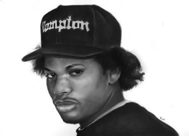 Print of Realism Celebrity Drawings by Daniel Mensah Boafo