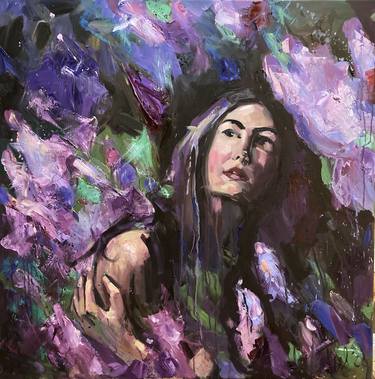 Print of Impressionism Floral Paintings by Svetlana Tiukkel