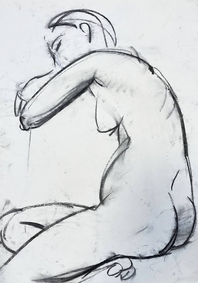 Print of Figurative Women Drawing by Svetlana Tiukkel