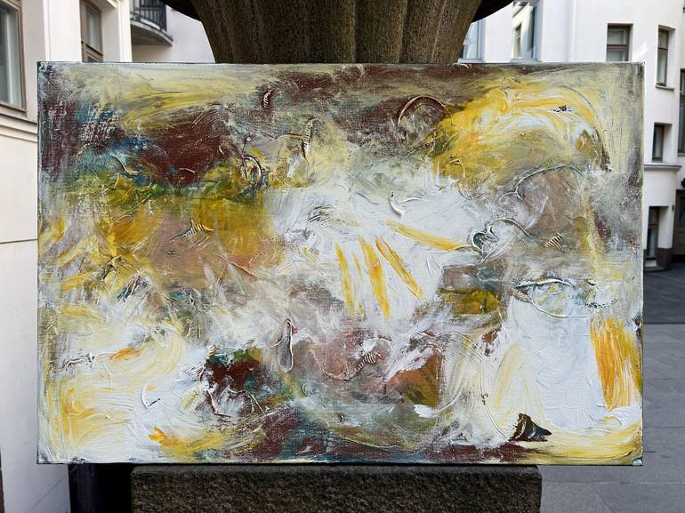 Original Abstract Expressionism Abstract Painting by Mila iloria