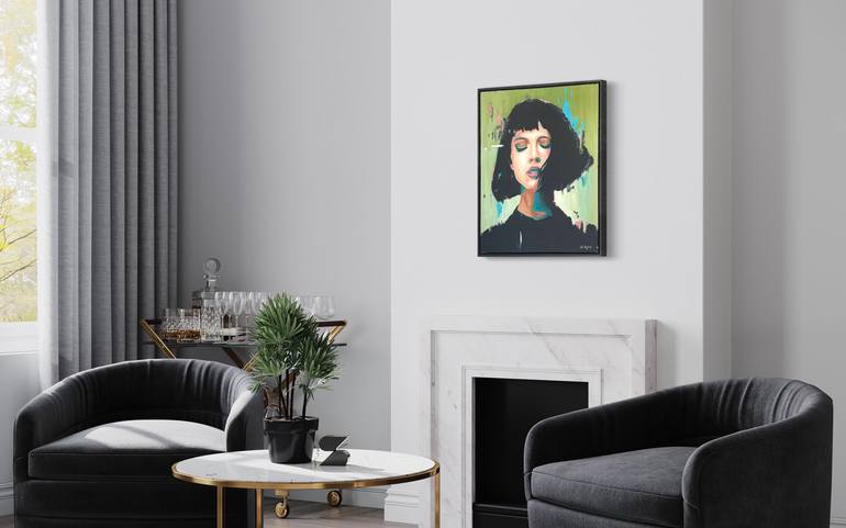 Original Portrait Painting by Shaun Burgess