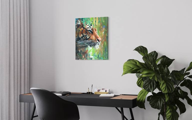 Original Animal Painting by Shaun Burgess