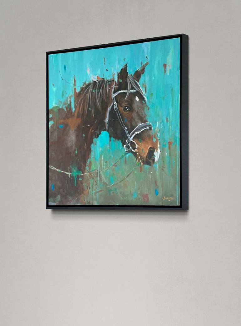 Original Horse Painting by Shaun Burgess