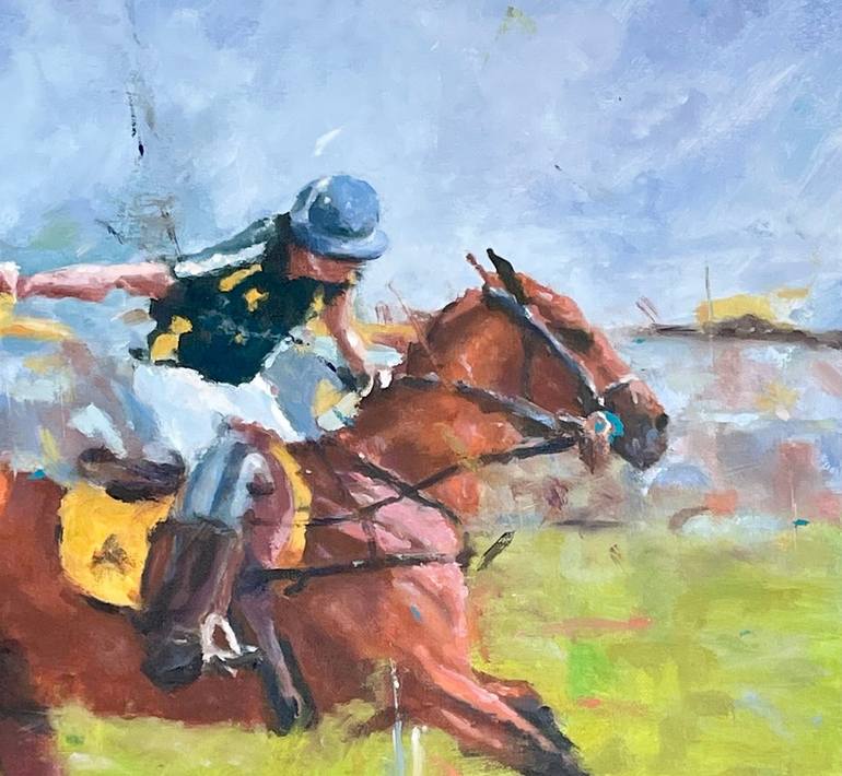 Original Contemporary Sport Painting by Shaun Burgess