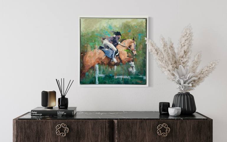 Original Horse Painting by Shaun Burgess