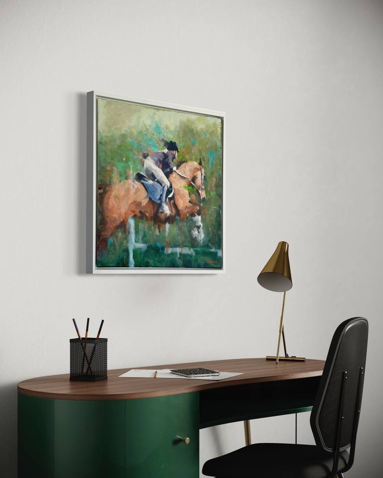 Original Horse Painting by Shaun Burgess