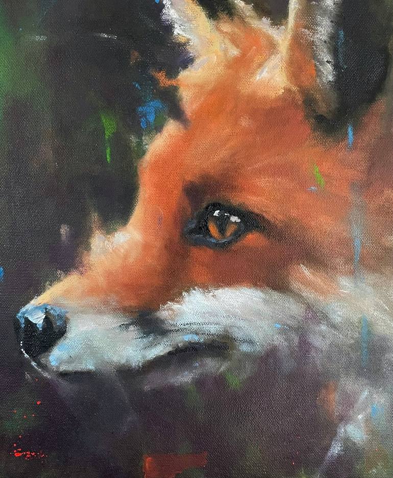 Original Contemporary Animal Painting by Shaun Burgess