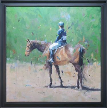 Original Fine Art Horse Paintings by Shaun Burgess