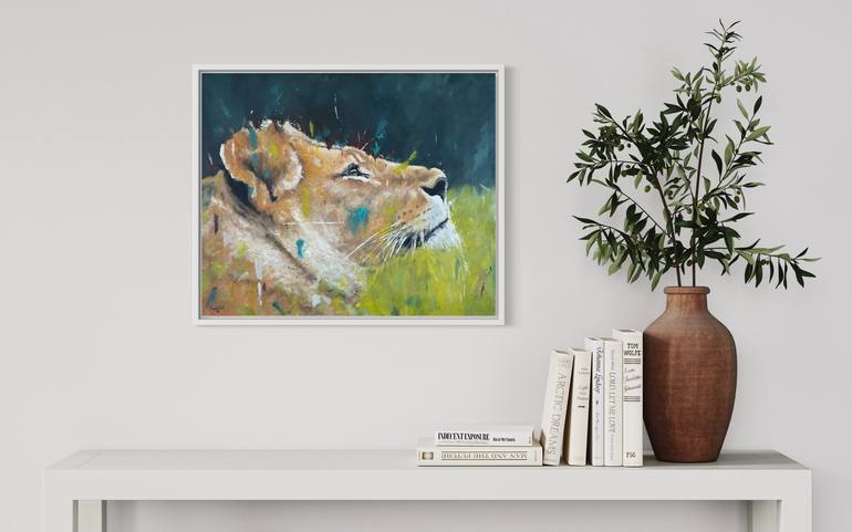 Original Contemporary Animal Painting by Shaun Burgess