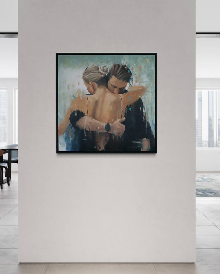 Original Contemporary Love Painting by Shaun Burgess