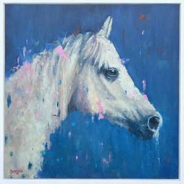 Original Impressionism Horse Paintings by Shaun Burgess