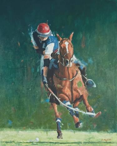 Original Impressionism Sports Paintings by Shaun Burgess