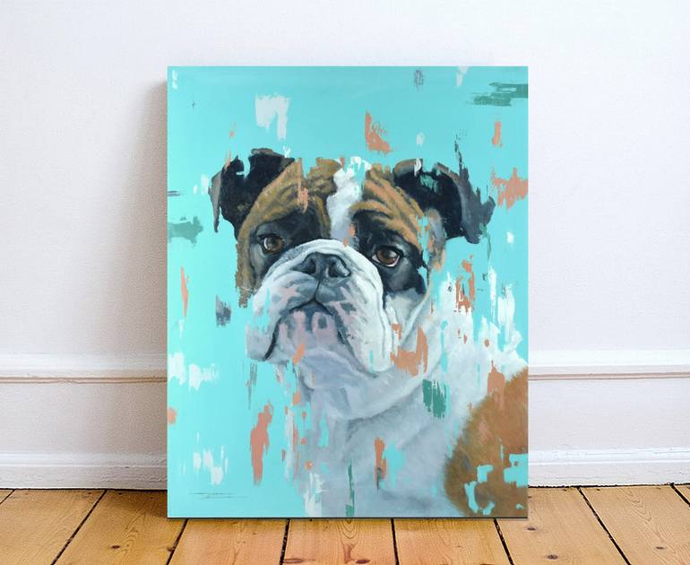 Original Dogs Painting by Shaun Burgess